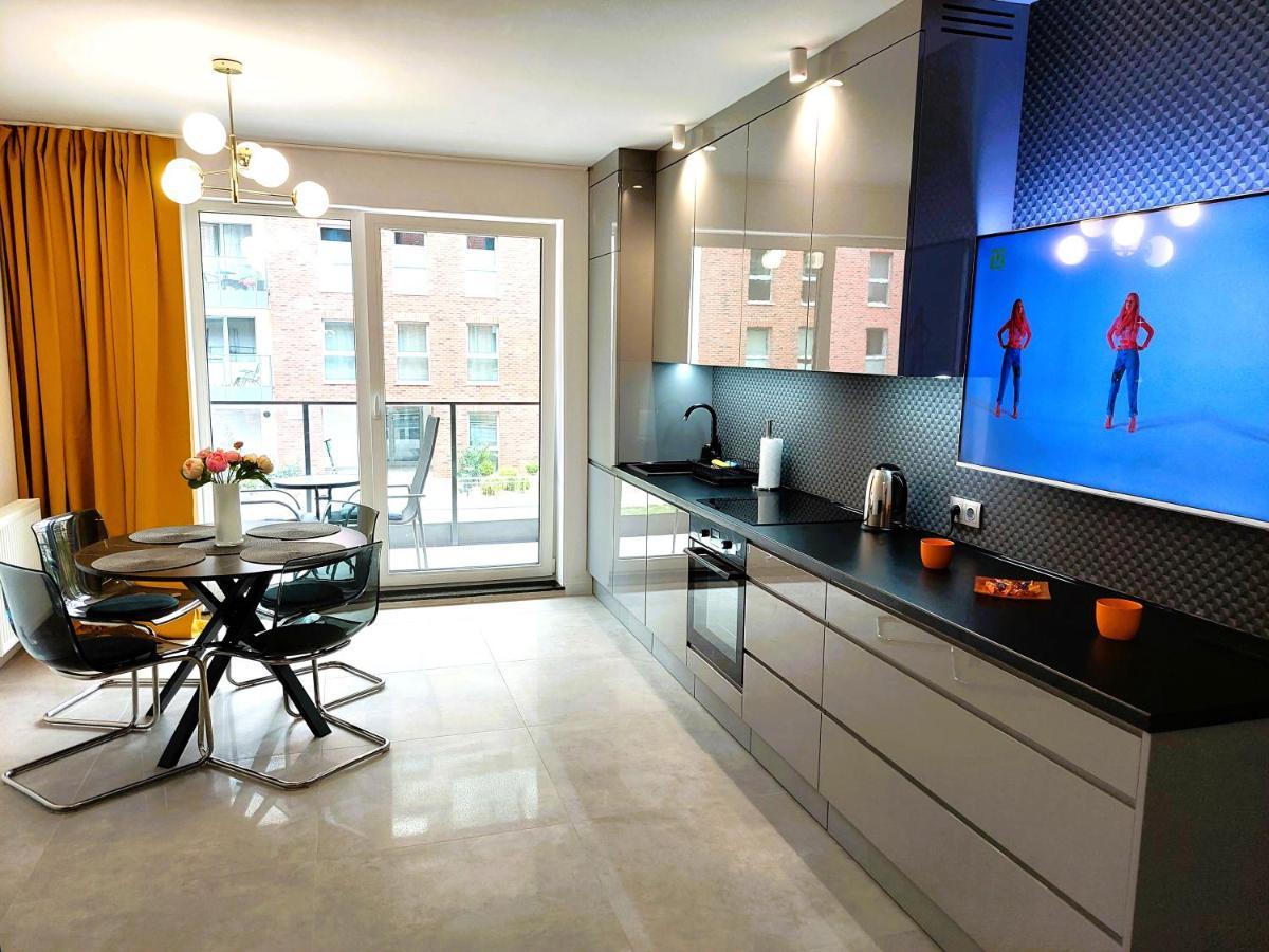 Mak Apartment Grobla - Free Parking - 3 Rooms Gdansk Dış mekan fotoğraf